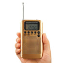 Mini Lcd Digital FM/AM Radio Speaker With Alarm Clock And Time Display Func