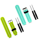 2 Pcs Replacement Bands for Garmin Forerunner 220 230 235 620 630 735 Fitness