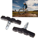 1 Pair MTB Road Bicycle Cycling Braking V-Brake V Brake Pads Blocks Holders