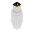 10pcs RF Male Connector Plug Adapter for Coaxial Coax Cable TV Aerial