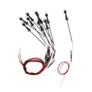 20PCS 1:100-1:150 Street Lights Train Scenery 12V LED Lamppost HO TT N