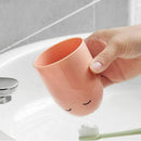 Cute Chicken Toothbrush Holder Rinse Cup Set Couple Brush Teeth Cup Wall To