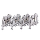 10Pcs White UK-2.5B Terminals Universal Class Connector Screw Terminal BX