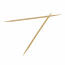 200 pcs Home Restaurant Head Double Bamboo Toothpick, 6,4 cm long R2O6