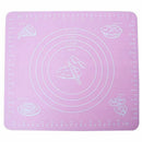 26cm x 29cm Silicone Rolling Mat for Fondant Clay Pastry Icing Dough (Rando