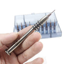 10pcs S2 Alloy Steel Replaced Screwdriver Blade Heads Opening Repair Tool