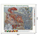 5D DIY Full Drill Diamond Painting Animals Cross Stitch Embroidery Mosaic