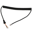 Replacement Cable Mic Cord Wire for MH-48A FT-7800 FT-8800 FT-8900 FT-1802BIES