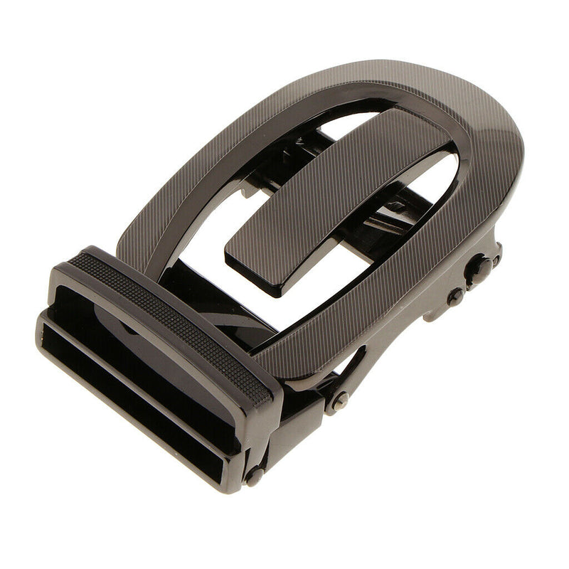 Mens Fashion Metal Ratchet Automatic Belt Buckle Business Belt Accessories