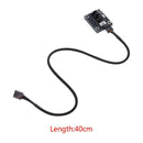 DC 12V 4 Way PWM Controller Splitter Hub for PC Cooling Fans Power Cable