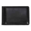 Men Leather Money Clip Wallet with Coin Pocket Zipper Purse with Card Slot