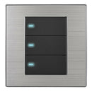 Wall Switch Socket Three Open Single Control Switch With Led