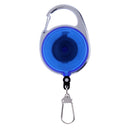 2 in 1 Fishing Zinger Tape Measure Tool Retractor Keychain Fly Fishing Tools