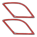 2 Stainless Steel Door Speaker Audio Trim Cover fit for Hyundai Tucson 2016-2017