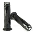 1 Pair Motorcycle Pit Dirt Bike Hand Grips 1 Inch & 7/8 Inch Handlebar Bars