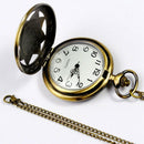 Korean version of the new pocket watch Classical large big maple leaf retro A3E4