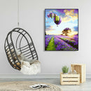 Painting By Numbers Kit DIY Air Balloon Hand Painted Canvas Oil Art Picture