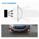 2.5 Inch 64mm Car SUV White LED COB Halo Angel Eye Rings Fog Light Projecto F9I7