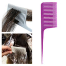 Professional Weaving Highlighting Foiling Hair Comb Highlight Styling Combs