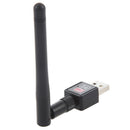 Mini 150M USB WiFi Wireless LAN 802.11 n/g/b Adapter with Antenna