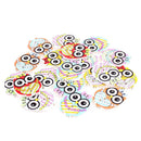 Owl 2Hole Wooden Buttons DIY Decor kids Clothes Sewing Buttons ScrapbookingBX