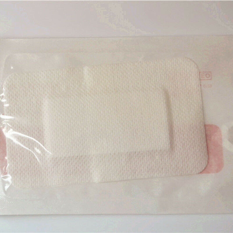 5pcs Non-Woven Medical Adhesive Wound Dressing Large Band Aid Bandage 6cm*10cm