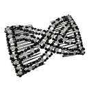 Hair Combs Beads Double Clip Comb Elastic Bun Maker Women DIY Hair Accessory