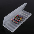 1PC White 10 Grid Battery Holder Organizer Container AA Batteries Storage  OZ