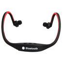 Sports Wireless Stereo Headphone Headset Earphones Earbuds (Red) A
