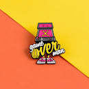 Creative Game Machine Brooch Badges Shirt Collar Enamel Lapel Pins for Kids A