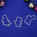 Fox Transparent Stamps Metal Cutting Die Stencil Scrapbook Embossing Craft