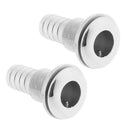 2x Stainless Steel Boat Thru Hull Fitting Marine Hose Barb Connector 3/4"