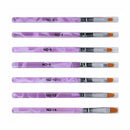 7x Nail Art UV Gel Painting Drawing Brushes Acrylic Flat Brush B Setes M5G5 R7A7