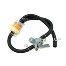 Motorcycle Fuel Gas Oil Filter Petrol Line Hose Switch 45cm ATV Universal