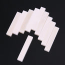 10PCS Best Guitar Bass Real Blank Bone Nut for LP Folk/Classical Guitar SN9F