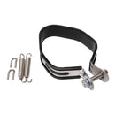 Universal Motorcycle Exhaust Clamp Clip for 85mm Slip-on Stainless Steel