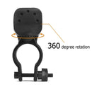 Bicycle Light Lamp Stand Holder Rotation Grip LED Flashlight Torch Clamp A