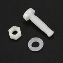 150Pcs M2 M2.5 M3 M4 M5 Nylon Hex Screw Bolt Nut Standoff Assortment Spacer