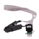 1Pc SOIC8 SOP8 Flash Chip IC Test Clips Socket Adpter BIOS/24/25/93 Programm%P