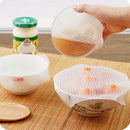 8 Pcs Silicone Bowl Cover Reusable For Food Stretch Lids Seal Fresh Keeping O7X1