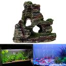 Mountain View Aquarium Rockery Hiding Cave Tree Pet Fish Tank Ornament Decor