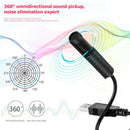 SF-558 Mini USB Omnidirectional Microphone Laptop PC Studio Speech Speaker A