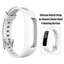 Silicone Watch Band Strap for Huawei Honor Band 4 Running Version (White) A