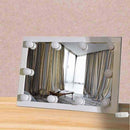 10Pcs Makeup Mirror Vanity Led Light Bulbs Lamp Kit Lighted Make Up Mirrors S8V4