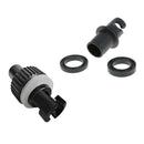 2 Pieces Kayak Raft Rowing Boat Canoe Valve Adapter Air Pump Hose Replacement