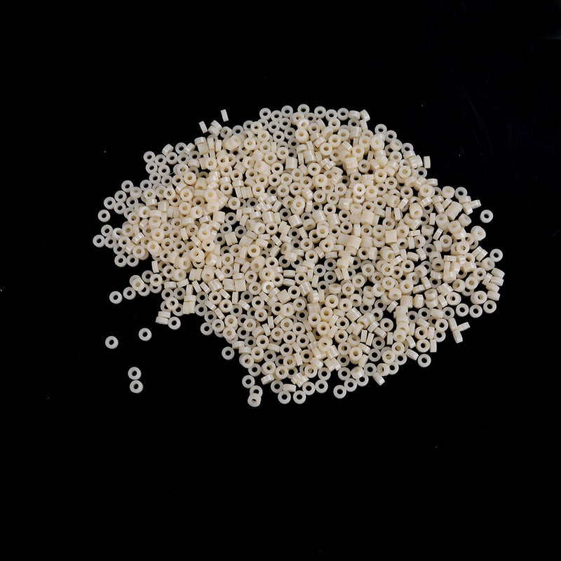 1000pcs Nylon Round Non-Threaded Column Standoff Support Spacer Washer M3x3m Gw