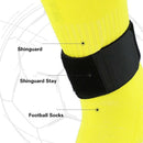 1 Pair Fixed Leg Sports Protective Gear Soccer Socks Leggings Guards Guardi B9J7