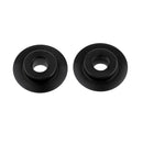 2 Count 18mm Dia. Tubing Cutter Replacement Wheel Pipe Cutter Wheels Black