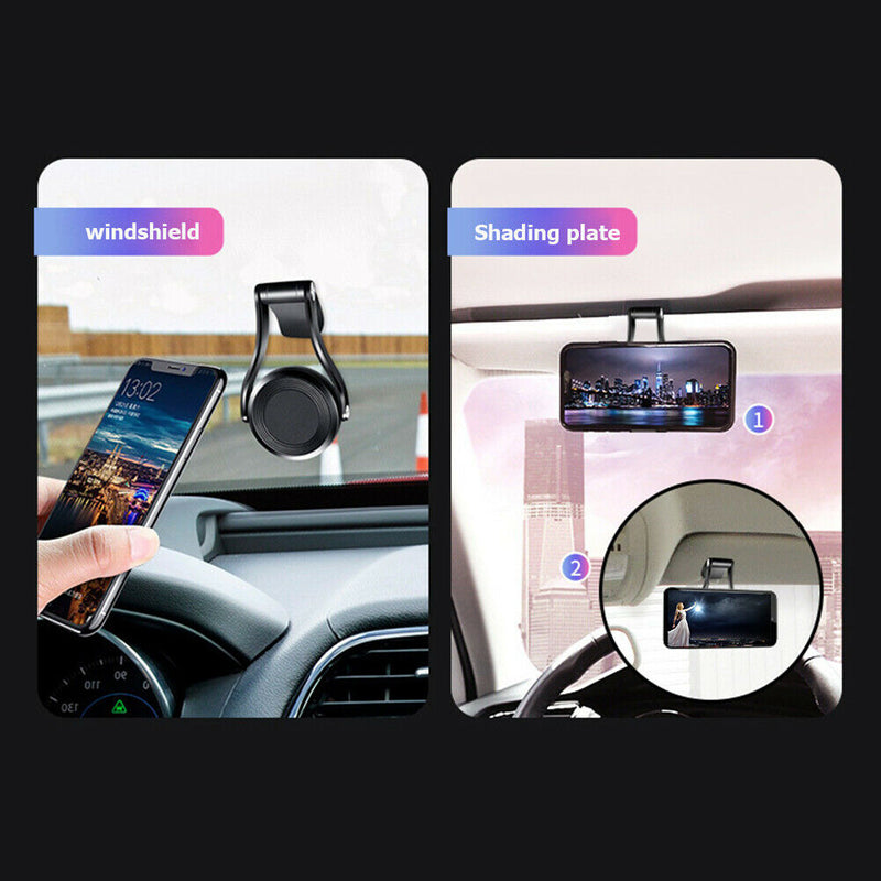 Magnetic Phone Holder 360 Degree Rotation Car Center Console Navigation Stand