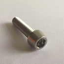 5Pcs GR5 Titanium Socket Hex Head Screws - High Tensile Allen Bolts M5*18